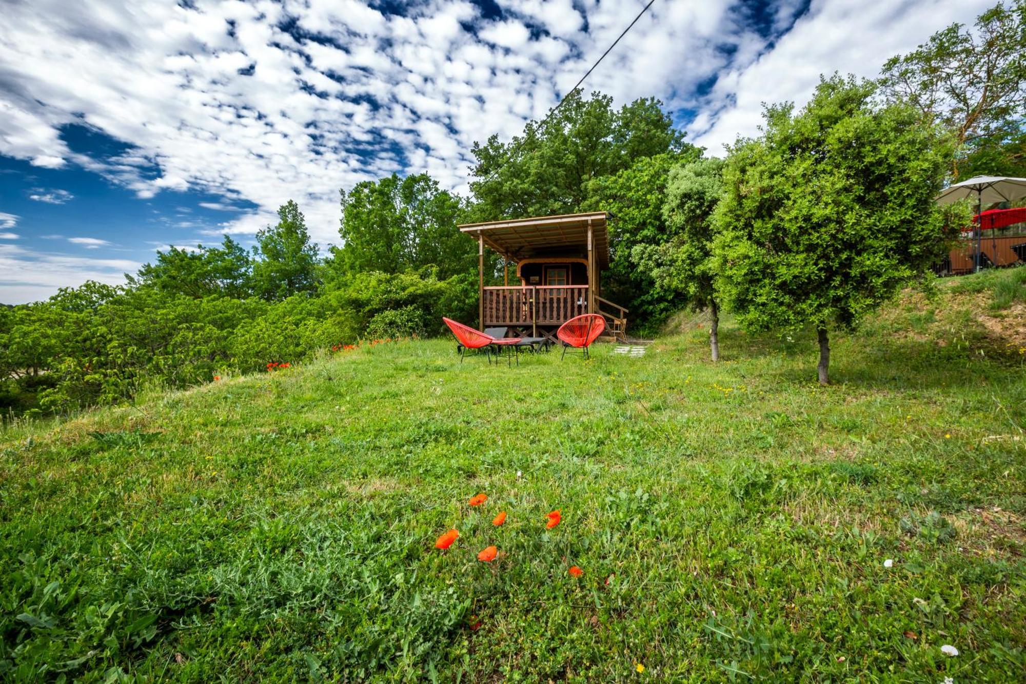 L'Oustaou Du Luberon Et Spa Villelaure Exterior foto