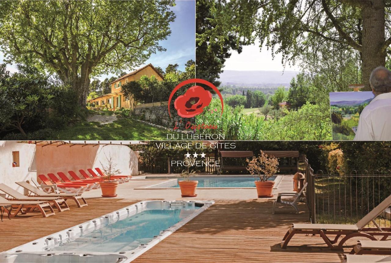 L'Oustaou Du Luberon Et Spa Villelaure Exterior foto